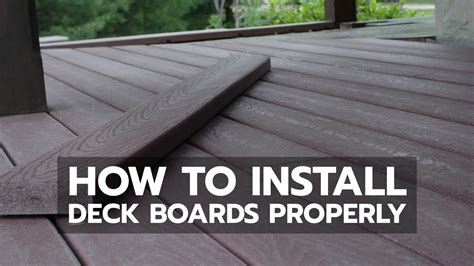 Do you start deck boards from house?