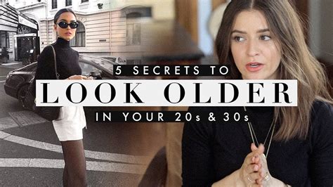 Do you start looking old in your 30s?