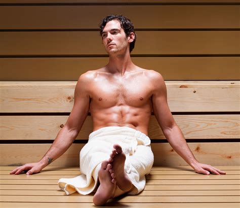 Do you take a towel into a sauna?