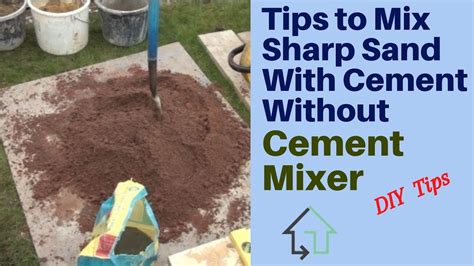 Do you use soft or sharp sand for concrete?