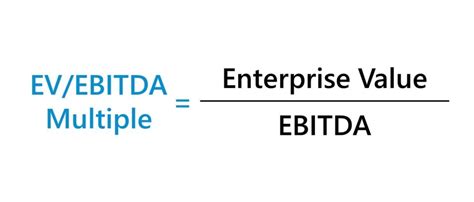 Do you want a higher or lower EBITDA multiple?