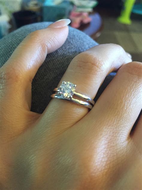 Do you wear the engagement ring on your wedding day?