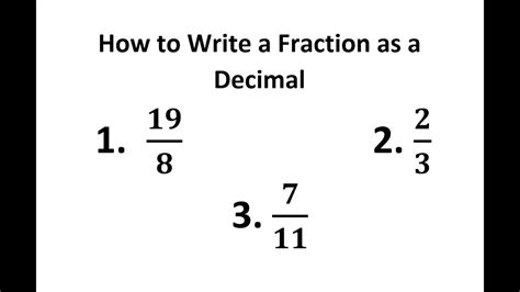 Do you write 2.5 as a fraction?