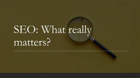 Does .com matter for SEO?