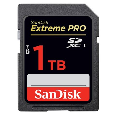 Does 1 TB SD card exist?