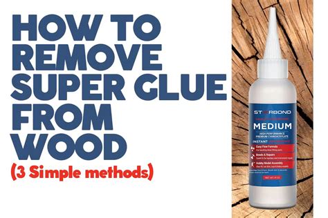 Does 100% acetone remove super glue?