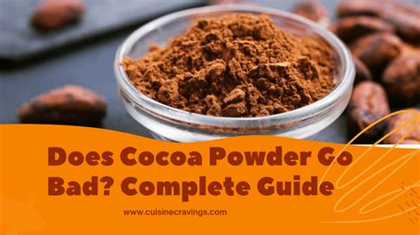 Does 100% cocoa powder go bad?