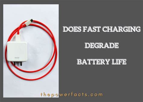 Does 20W charger degrade battery?