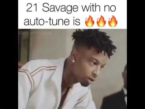 Does 21 Savage use Auto-Tune?