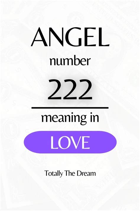 Does 222 mean love?