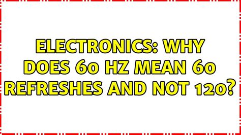 Does 60 Hz mean 60 watts?