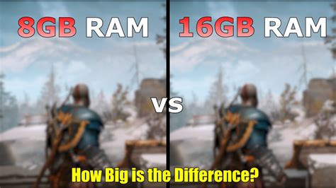 Does 8GB to 16GB RAM make a difference?