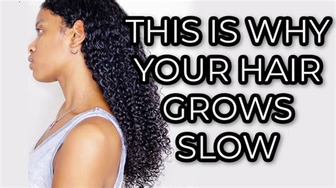 Does Afro hair grow slower than Caucasian hair?