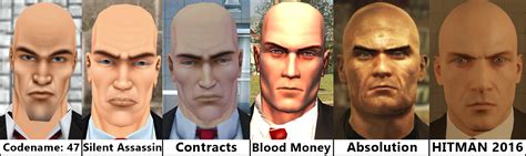 Does Agent 47 have eyebrows?