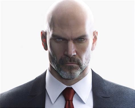 Does Agent 47 have facial hair?