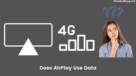 Does AirPlay use data?