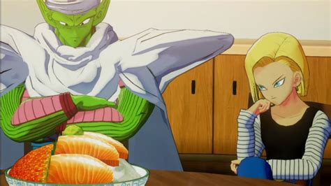 Does Android 18 eat?