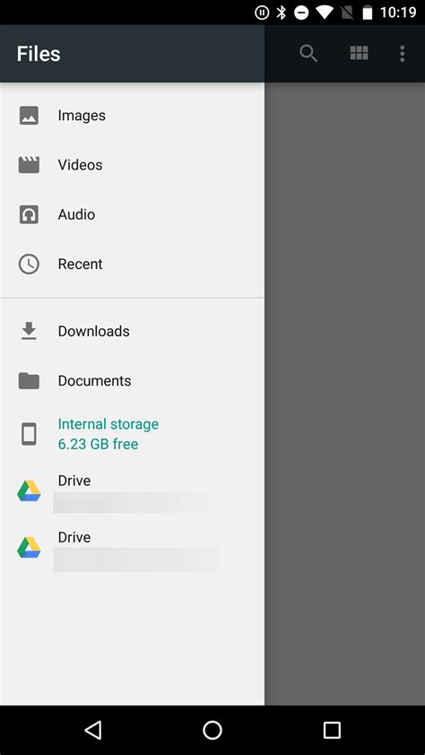 Does Android have a built in file manager?