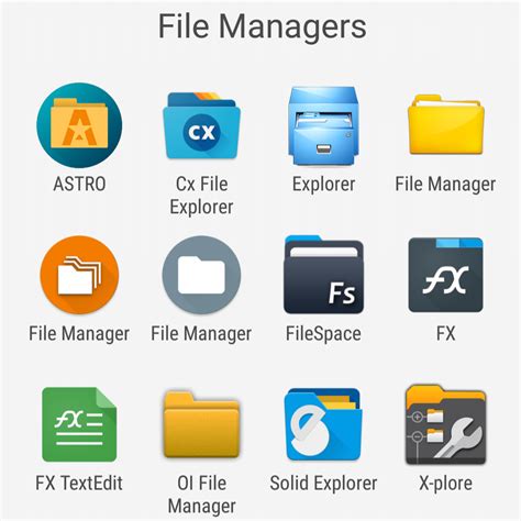 Does Android have a default file manager?