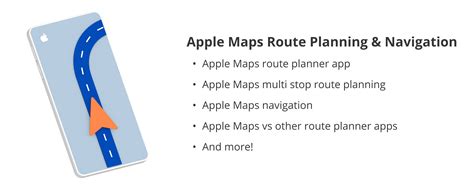 Does Apple Maps have a route planner?
