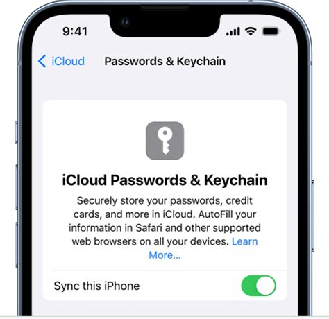 Does Apple keychain create passwords?