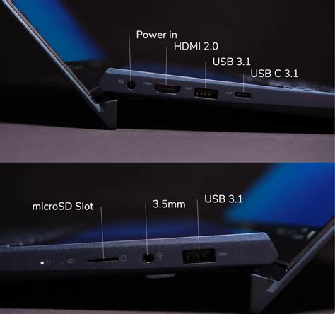 Does Asus Zenbook have HDMI input?