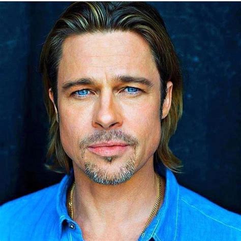 Does Brad Pitt have hooded eyes?