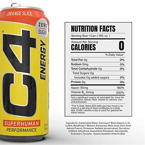 Does C4 energize you?