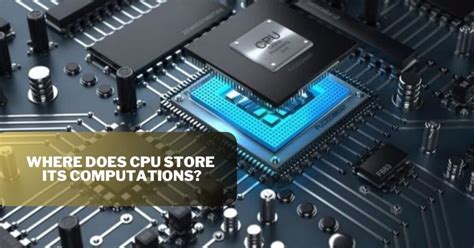 Does CPU store data permanently?
