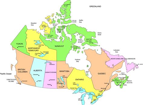Does Canada have 50 states?