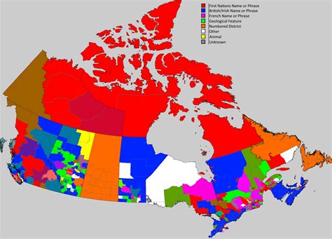Does Canada have counties?