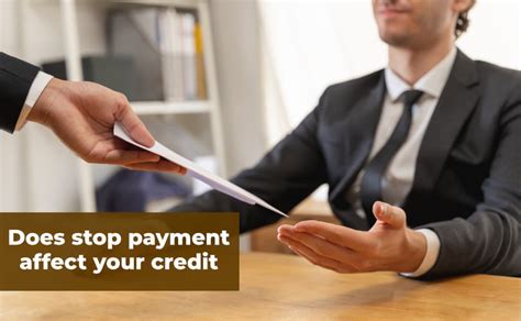 Does Cancelling a payment hurt your credit?