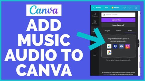 Does Canva do slideshows with music?