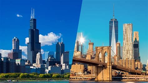 Does Chicago have bigger buildings than New York?