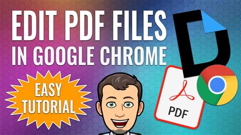 Does Chrome edit PDF?