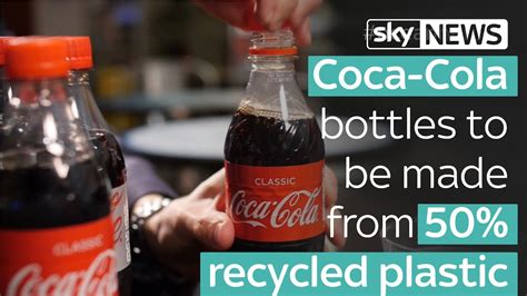 Does Coca Cola actually use recycled plastic?