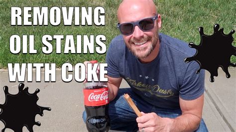 Does Coca Cola clean concrete?