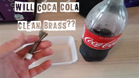 Does Coke clean brass?