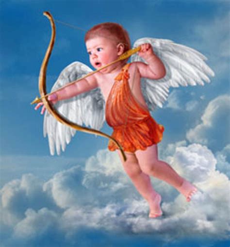 Does Cupid have angel wings?