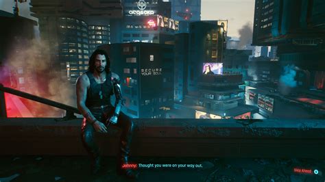 Does Cyberpunk 2077 end after main story?