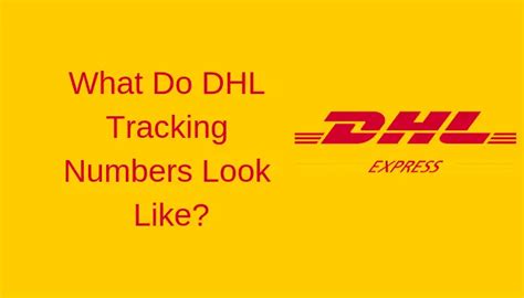 Does DHL always have a tracking number?