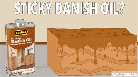 Does Danish Oil leave a sticky finish?