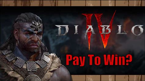 Does Diablo 4 have p2w?