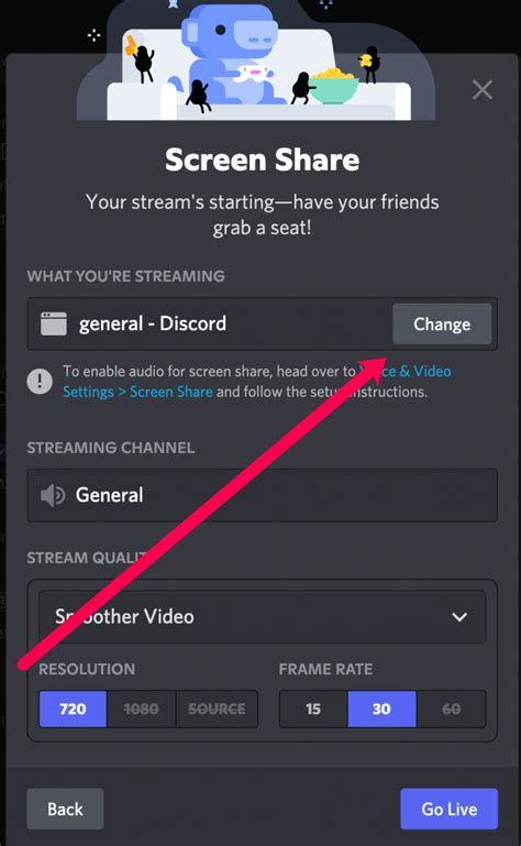 Does Discord allow screen sharing movies?