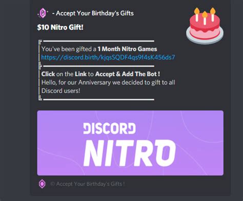 Does Discord give you free Nitro on your birthday?