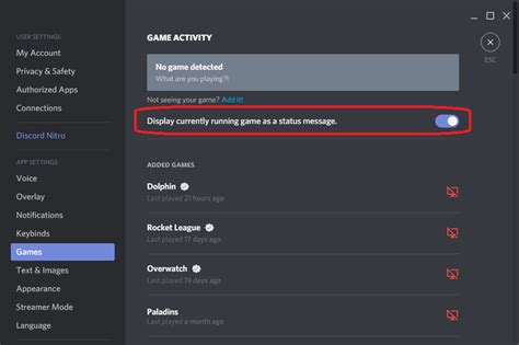 Does Discord show what you are doing?