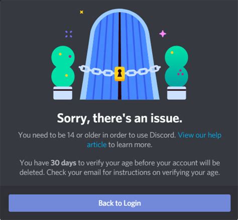 Does Discord show your age?