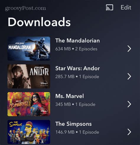 Does Disney Plus allow Downloads?