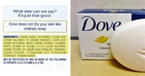 Does Dove contain harsh chemicals?