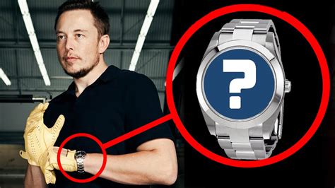 Does Elon Musk use an Apple watch?